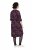 Ulla Popken 855270 Vestido de jersey estampado con cuello de pico Negro - Vestidos de punto jersey - 