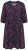 Ulla Popken 855270 Vestido de jersey estampado con cuello de pico Antracita - Vestidos de punto jersey - 