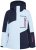 Ulla Popken 855307 Chaqueta de esquí HYPRAR con capucha desmontable Azul marino - Ropa de esquí - 
