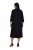 Ulla Popken 855373 Vestido de jersey estampado Negro - Vestidos de punto jersey - 