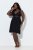 Ulla Popken 855428 Picardías con encaje Negro - Camisones - 