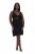 Ulla Popken 855428 Picardías con encaje Negro - Camisones - 