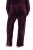 Ulla Popken 856119 Pantalón de estar en casa Ciruela - Pijamas/ropa de estar en casa - 
