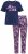 Ulla Popken 856141 Pijama de manga larga Azul marino - Pijamas/ropa de estar en casa - 