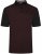 Kam Jeans 5490 Jersey Weave Contrast Polo Black - Polos - Polos 2XL-8XL
