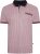 Kam Jeans 5487 Dobby Print Pique Polo Red - Polos - Polos 2XL-8XL