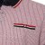 Kam Jeans 5487 Dobby Print Pique Polo Red - Polos - Polos 2XL-8XL