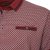  Kam Jeans 5488 Dobby Print Pique Polo Wine - Polos - Polos 2XL-8XL