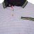 Kam Jeans 5488 Dobby Print Pique Polo Navy - Polos - Polos 2XL-8XL
