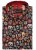 Kam Jeans 6040 Floral Skull Print Shirt Black - Camisas - Camisas 2XL-10XL