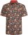 Kam Jeans 6040 Floral Skull Print Shirt Black - Camisas - Camisas 2XL-10XL