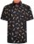 Kam Jeans 6046 Vintage Car Digital Print Shirt Black - Camisas - Camisas 2XL-10XL