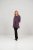 Scandinavian Caramel Flower Petals Tunic Purple - Camisetas - 