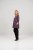 Scandinavian Caramel Flower Petals Tunic Purple - Camisetas - 