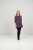 Scandinavian Caramel Flower Petals Tunic Purple - Camisetas - 