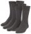 Adamo Aaron Soft-socks Charcoal 3-pack - Ropa interior - Ropa interior 2XL-8XL