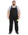 Adamo 109100 Peto Negro - Ropa de trabajo - Ropa de trabajo 3XL-6XL