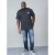 D555 Chalmer Couture Space Dye T-shirt Black - Camisetas - Camisetas - 2XL-14XL
