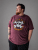 Kam Jeans 5753 Buccaneer Print T-Shirt BURGUNDY MARL - Camisetas - Camisetas - 2XL-14XL