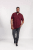 D555 Grant Polo Shirt Maroon - Polos - Polos 2XL-8XL