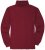 Adamo Fabio Comfort fit Turtleneck Long sleeve T-shirt Burgundy - Camisetas - Camisetas - 2XL-14XL