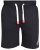D555 Harvey Fleece Shorts Black - Pantalones y cortos de chándal - Pantalones y Pantalones cortos de chándal - 2XL-12XL