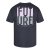 North Latitude T-Shirt With Back Print Negro - TALL camisas - Camisetas para hombres altos
