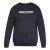 North Latitude Crewneck Sweatshirt Negro - TALL sudaderas - Sudaderas TALL para hombre alto