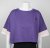Nora Mikken AGNES Crop Top Purple - Camisetas - 