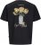 Jack & Jones Lington Back And Front Print Crew Neck T-Shirt Black - Camisetas - Camisetas - 2XL-14XL