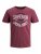 Jack & Jones JJELOGO TEE Hawthorn Rose - Camisetas - Camisetas - 2XL-14XL