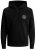 Jack & Jones JJESHARK SWEAT Hoodie Black - Sudaderas - Sudaderas 2XL-12XL