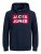 Jack & Jones JJECORP Hoodie Navy - Sudaderas - Sudaderas 2XL-12XL