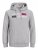 Jack & Jones CORP LOGO Hoodie Light Gray - Sudaderas - Sudaderas 2XL-12XL