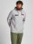 Jack & Jones CORP LOGO Hoodie Light Gray - Sudaderas - Sudaderas 2XL-12XL