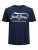 Jack & Jones JPRBLUBOOSTER TEE Navy - Camisetas - Camisetas - 2XL-14XL