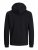 Jack & Jones JCOBERG SWEAT ZIP Hoodie Black - Sudaderas - Sudaderas 2XL-12XL