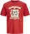 Jack & Jones XMAS Christmas Skull T-Shirt Red - Camisetas - Camisetas - 2XL-14XL