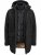 Jack & Jones Finn Softshell Parka Black - Chaquetas - Chaquetas Tallas Grandes 2XL-8XL