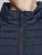 Jack & Jones MULTI BODYWARMER With COLLAR Navy Blazer - Chaquetas - Chaquetas Tallas Grandes 2XL-8XL