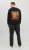Jack & Jones JCOFILO Crew Neck Sweater with Back Print Black - Sudaderas - Sudaderas 2XL-12XL