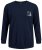 Jack & Jones JCOFILO Crew Neck Sweater with Back Print Navy Blazer - Sudaderas - Sudaderas 2XL-12XL