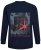 Jack & Jones JCOFILO Crew Neck Sweater with Back Print Navy Blazer - Sudaderas - Sudaderas 2XL-12XL