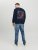 Jack & Jones JCOFILO Crew Neck Sweater with Back Print Navy Blazer - Sudaderas - Sudaderas 2XL-12XL