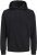 Jack & Jones BRADLEY Hoodie Black - Sudaderas - Sudaderas 2XL-12XL