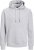 Jack & Jones BRADLEY Hoodie Light Grey Melange - Sudaderas - Sudaderas 2XL-12XL