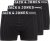 Jack & Jones SENSE Trunks 3-Pack Black - Ropa interior - Ropa interior 2XL-8XL