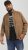 Jack & Jones ROCKY Faux Suede Bomber Jacket Brown - Chaquetas - Chaquetas Tallas Grandes 2XL-8XL