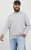 Jack & Jones BRADLEY Sweatshirt Light Grey Melange - Sudaderas - Sudaderas 2XL-12XL