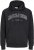 Jack & Jones CALEB Hoodie Black - Sudaderas - Sudaderas 2XL-12XL